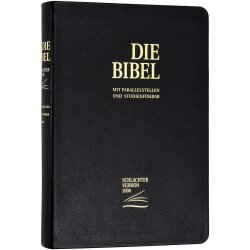 Schlachter 2000 Bibel, Standardausgabe, Kalbsleder,...