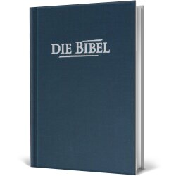 Elberfelder Bibel 2003, Taschenausgabe, Leinen, Dunkelblau